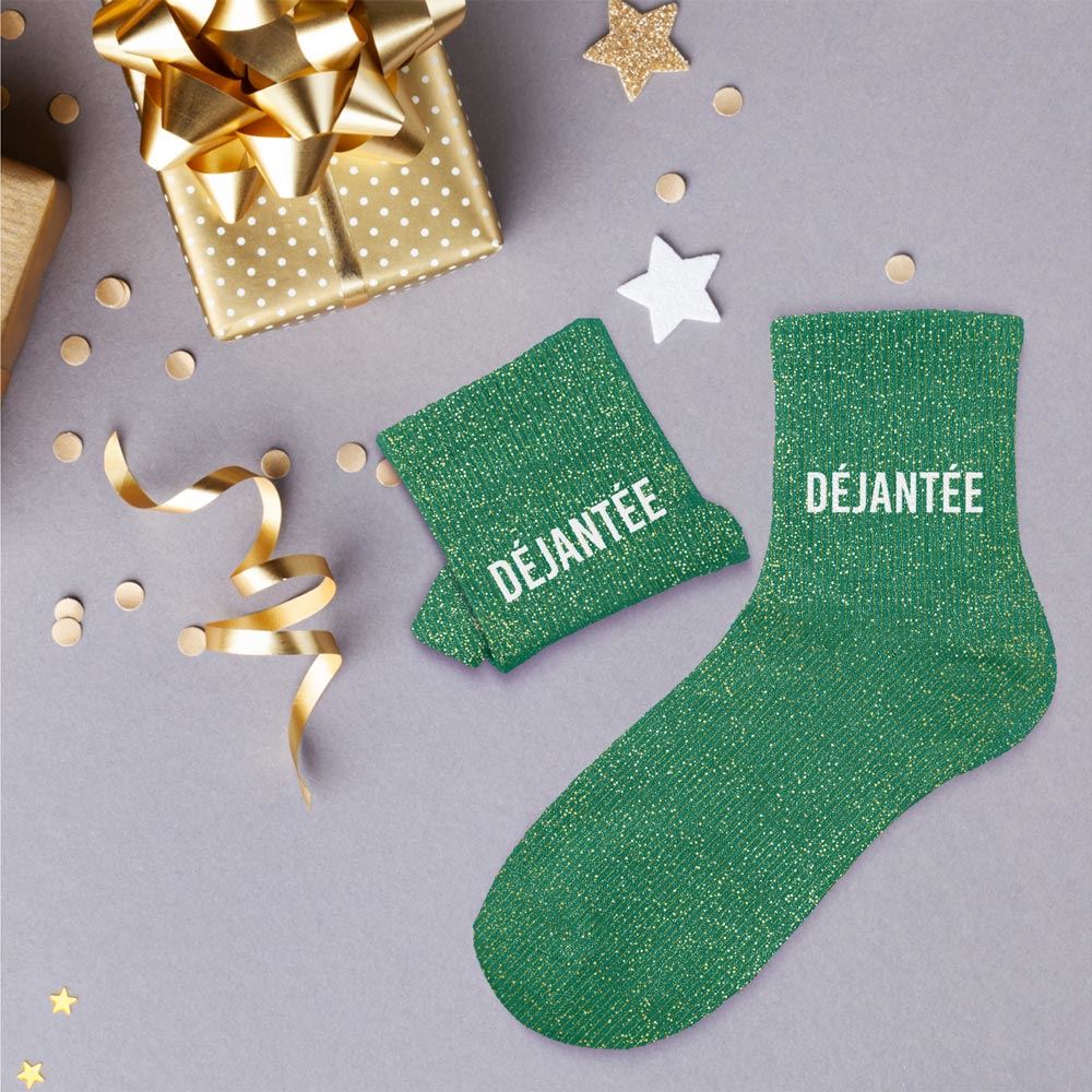 CHAUSSETTES A PAILLETTES