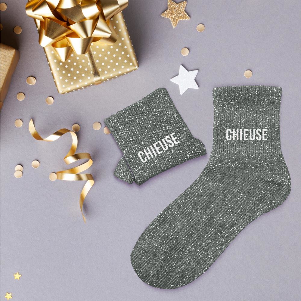 CHAUSSETTES A PAILLETTES