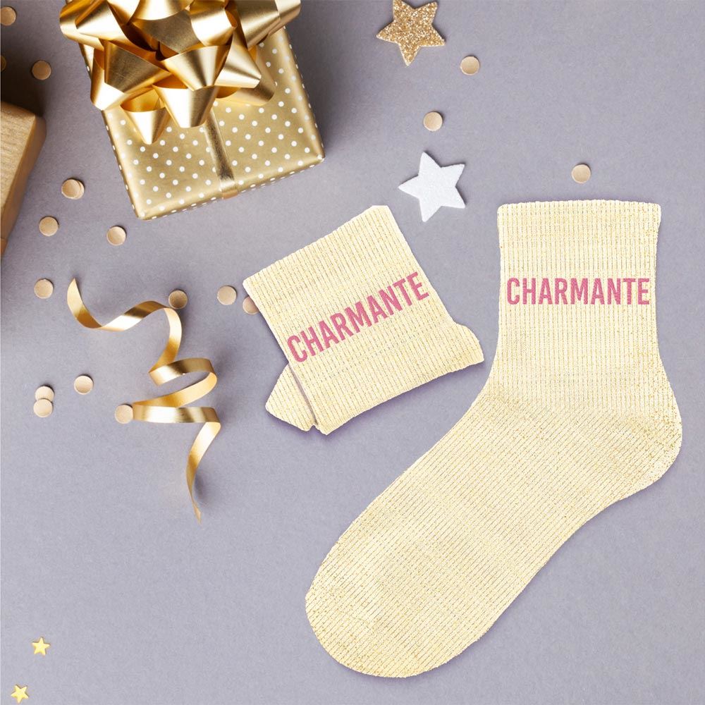 CHAUSSETTES A PAILLETTES