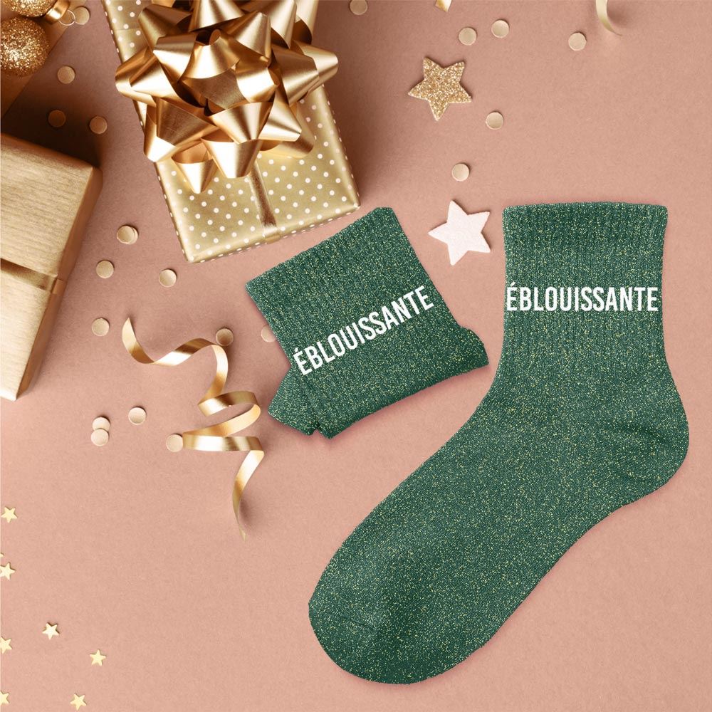 CHAUSSETTES A PAILLETTES