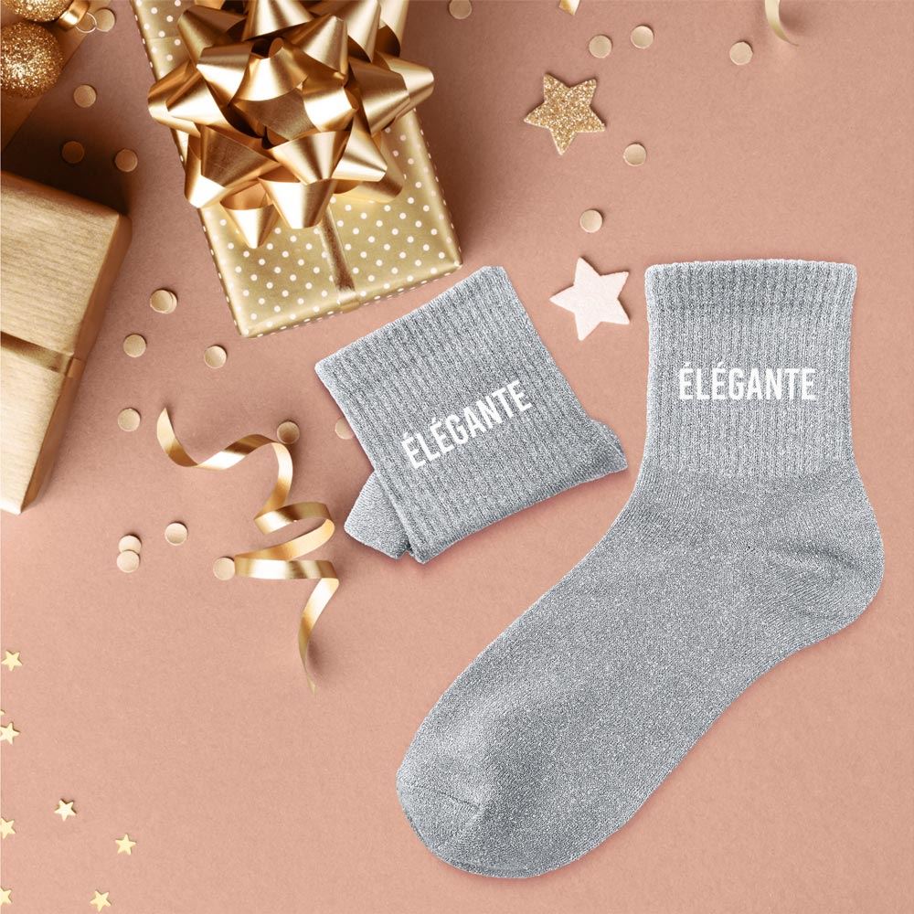 CHAUSSETTES A PAILLETTES