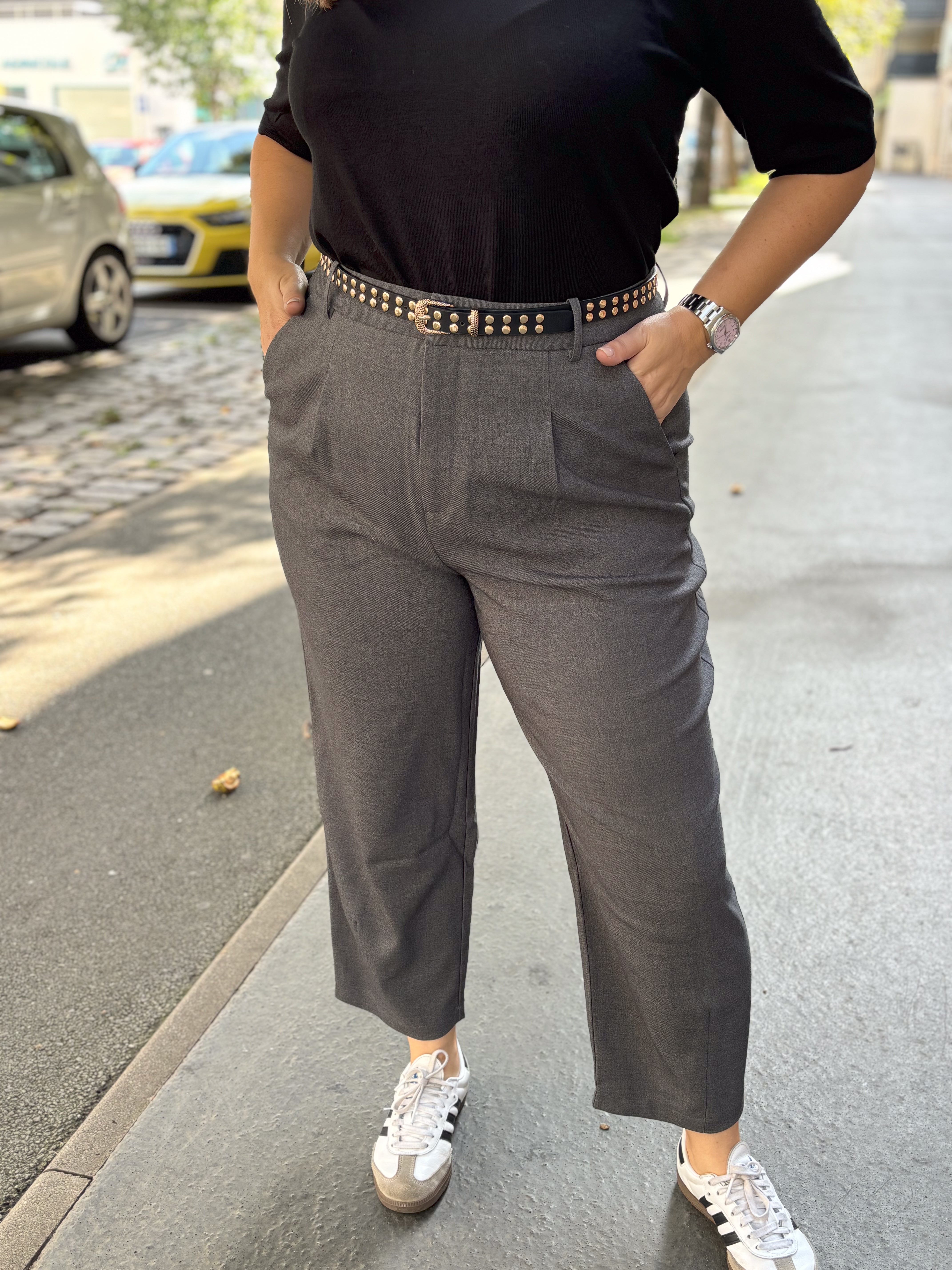 PANTALON MERLE GRIS