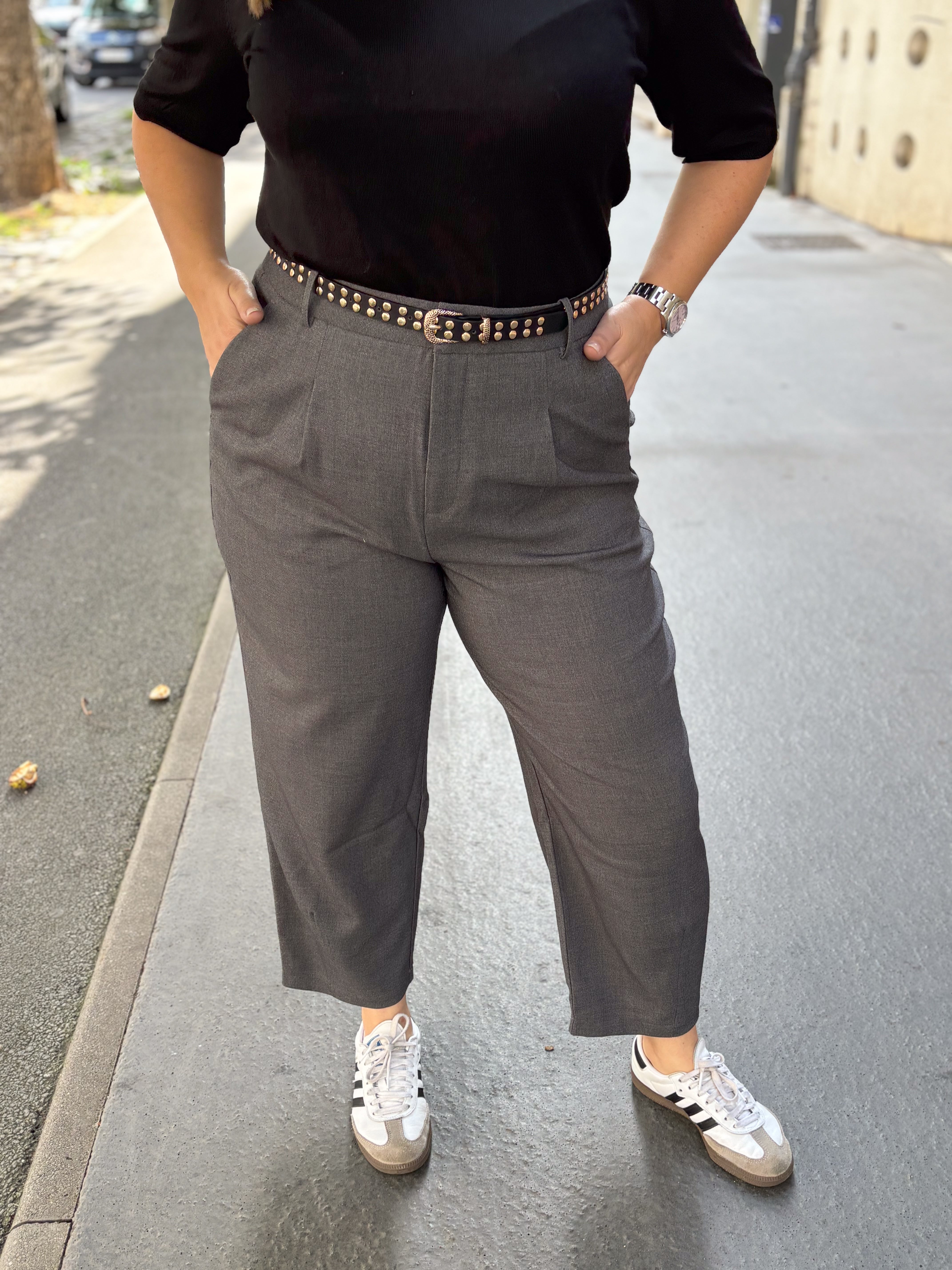 PANTALON MERLE GRIS