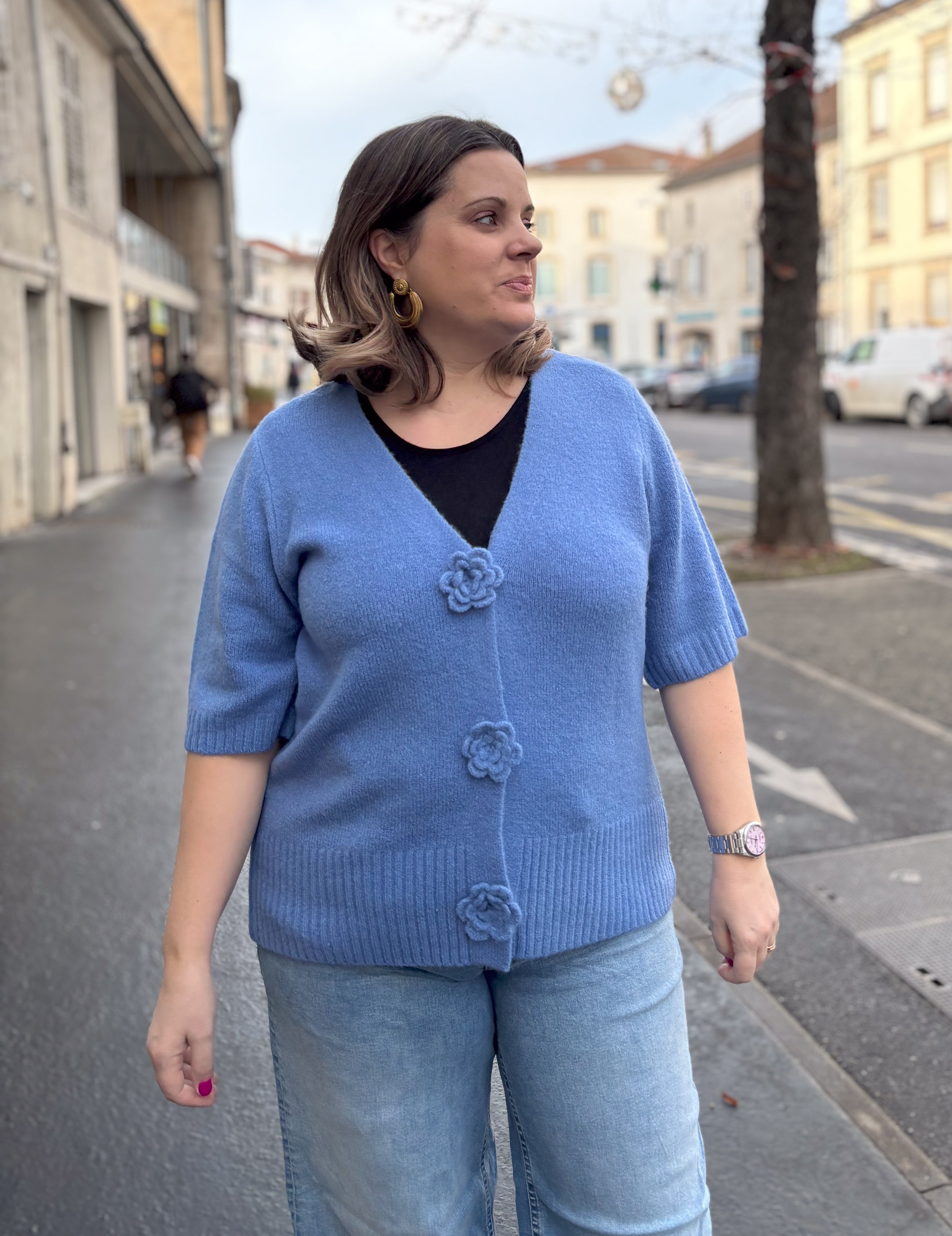 CARDIGAN ROSA