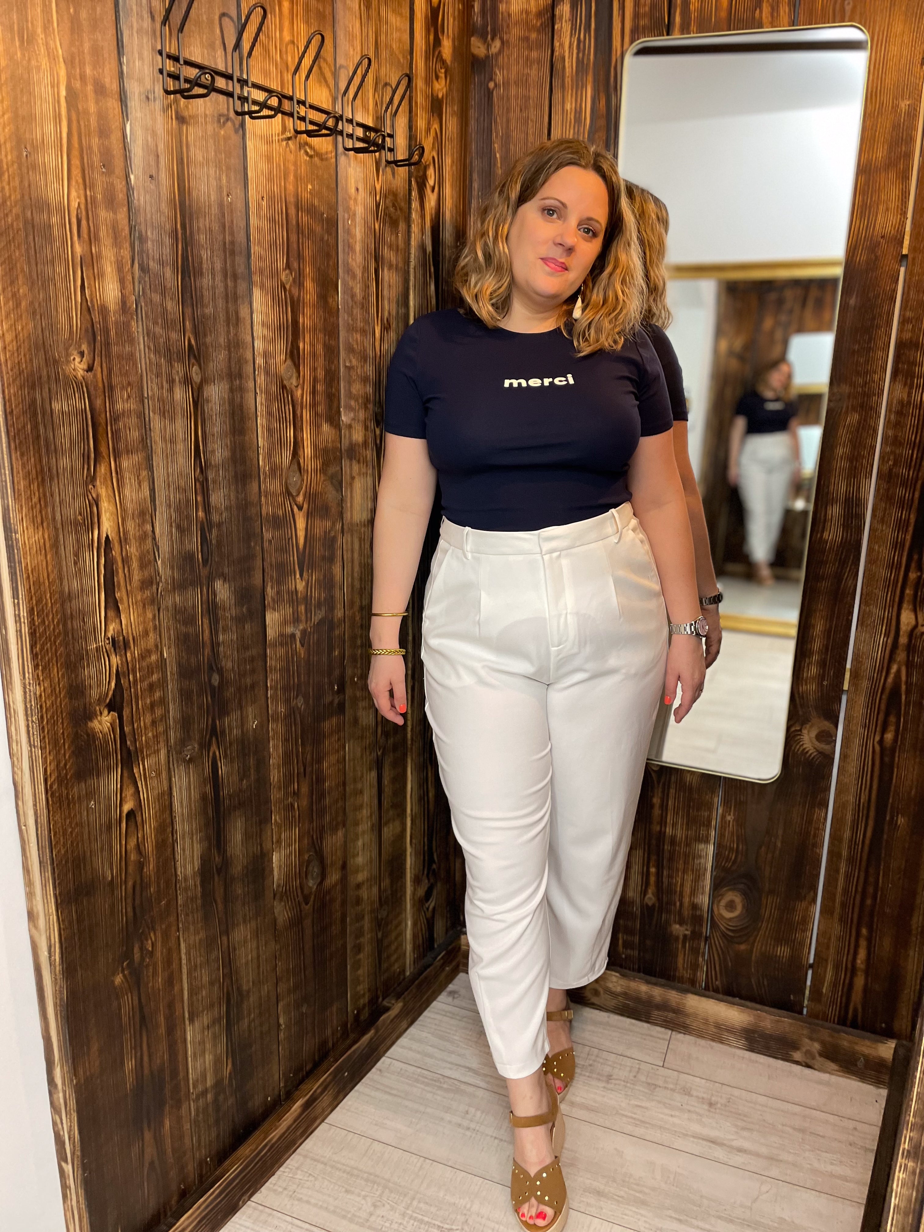 PANTALON MERLE BLANC