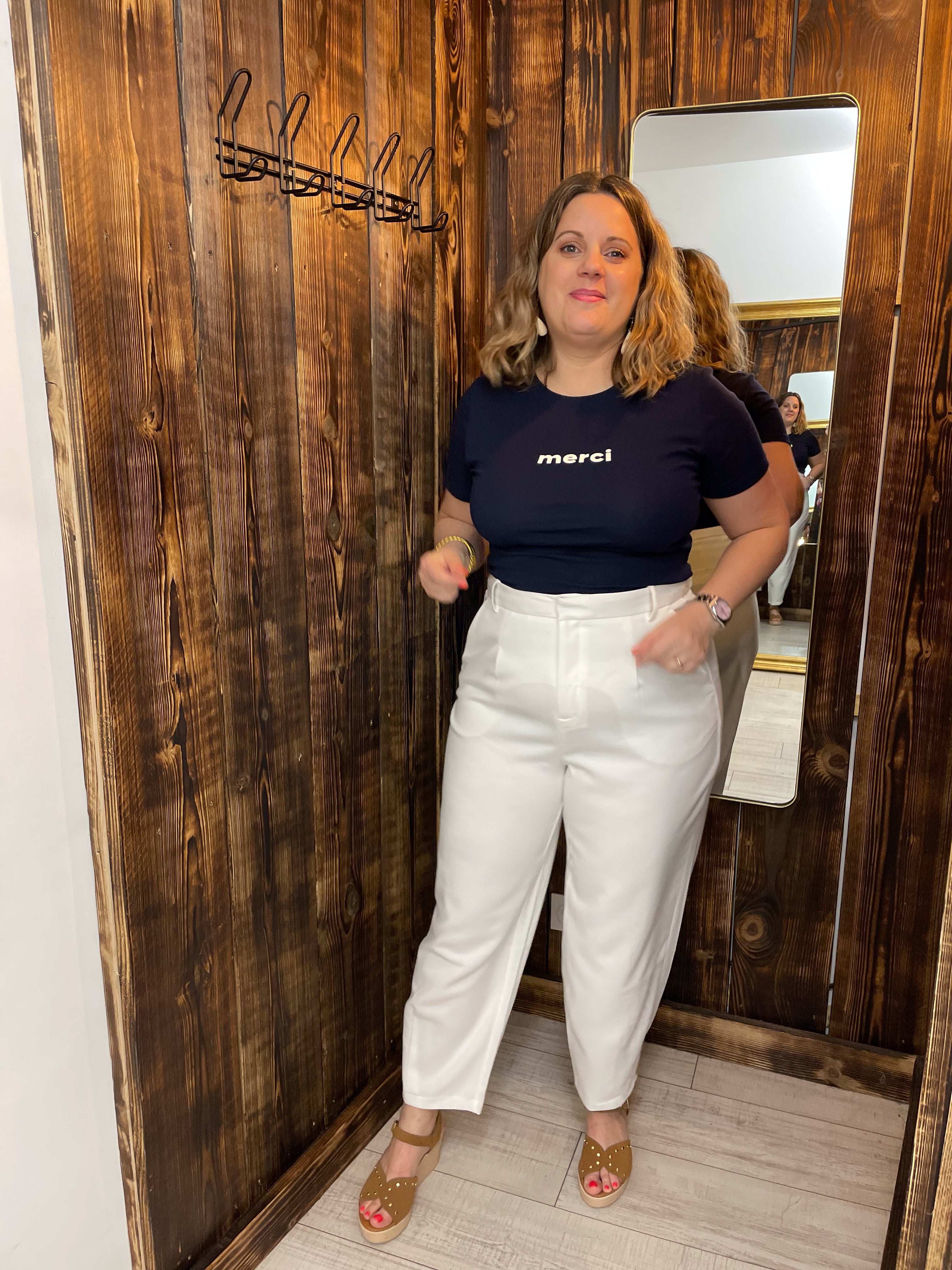 PANTALON MERLE BLANC