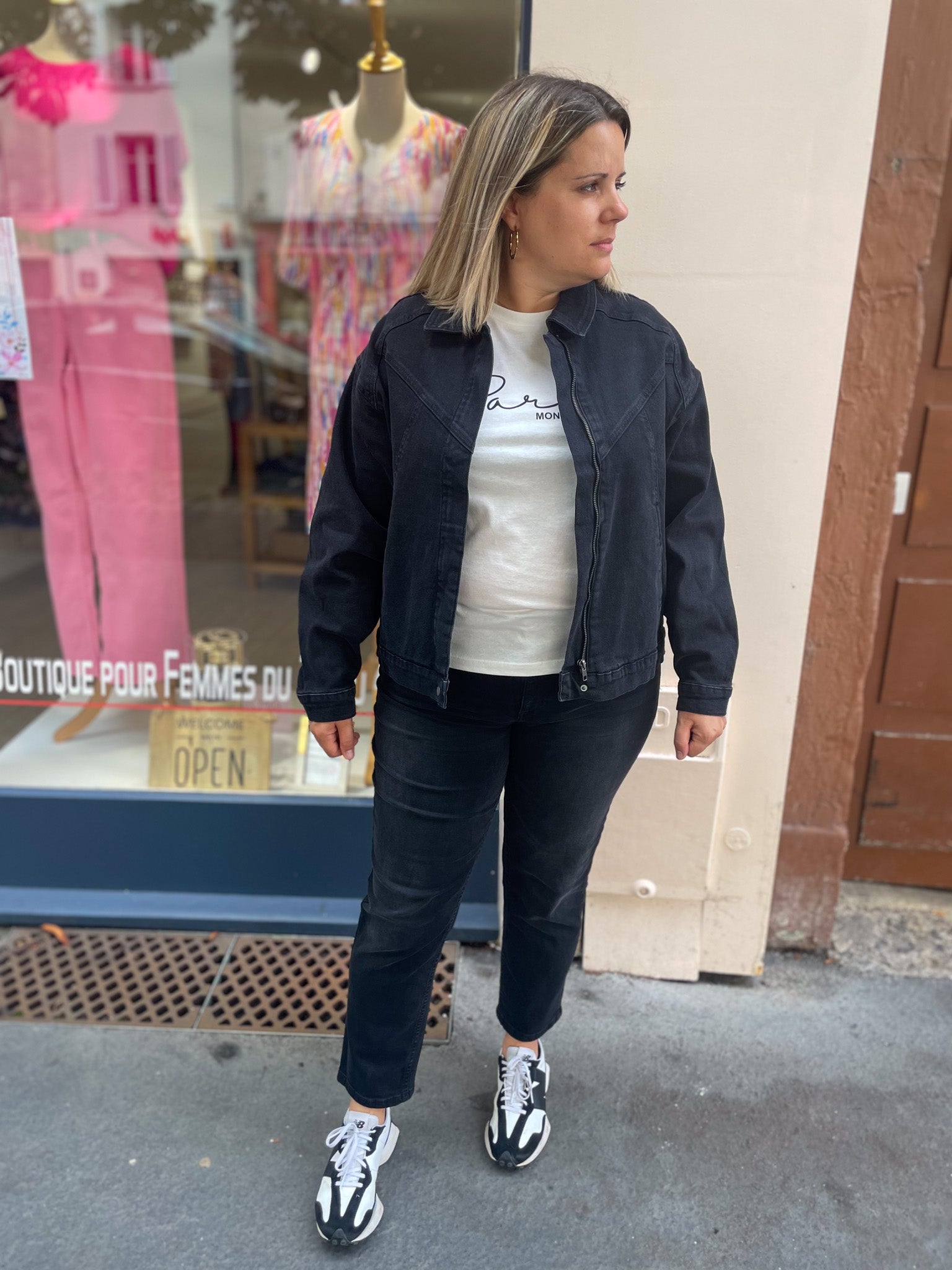 BLOUSON EN JEAN AMELLIE