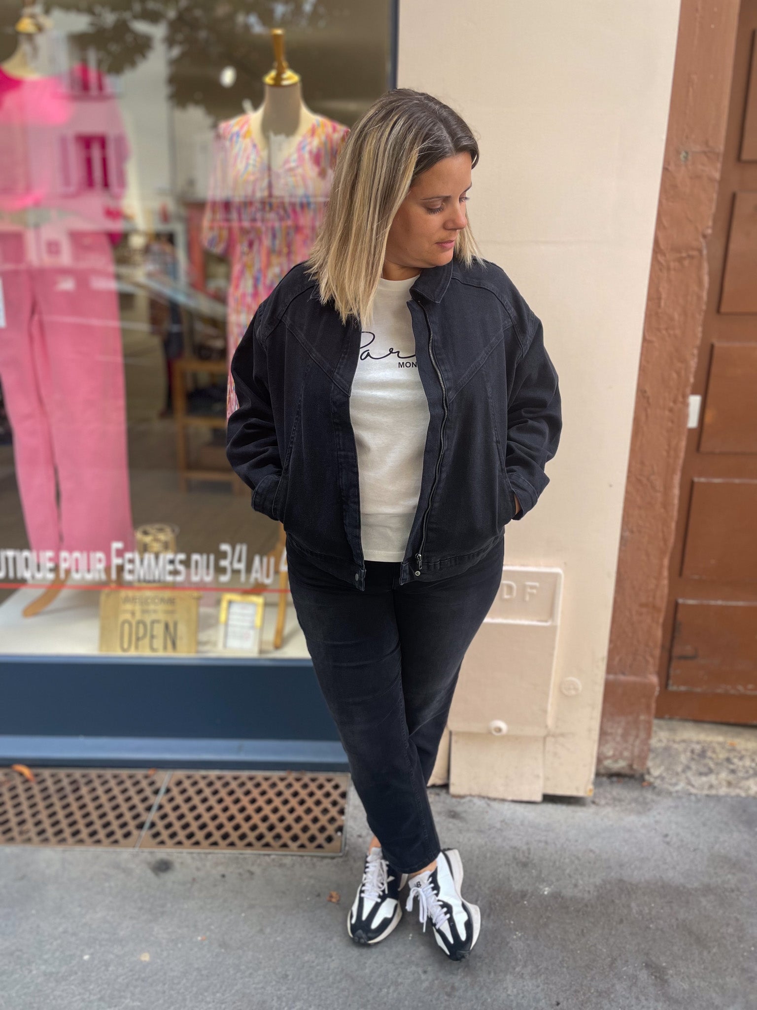 BLOUSON EN JEAN AMELLIE