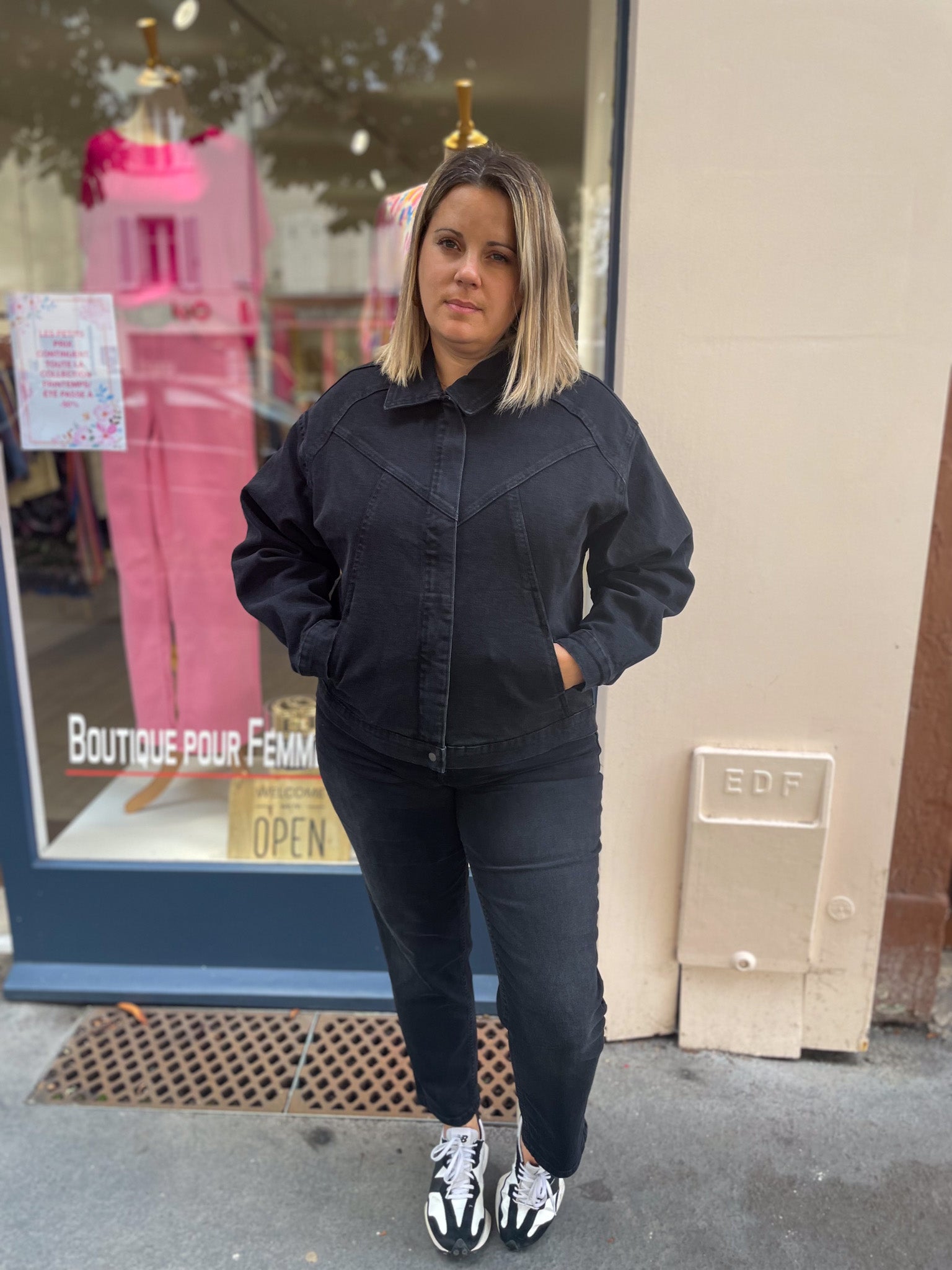 BLOUSON EN JEAN AMELLIE