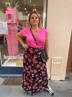 Charger l&#39;image dans la galerie, TEE-SHIRT LISE SHOCKING PINK
