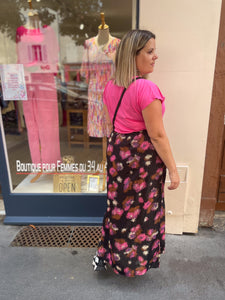 TEE-SHIRT LISE SHOCKING PINK
