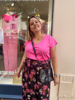 Charger l&#39;image dans la galerie, TEE-SHIRT LISE SHOCKING PINK

