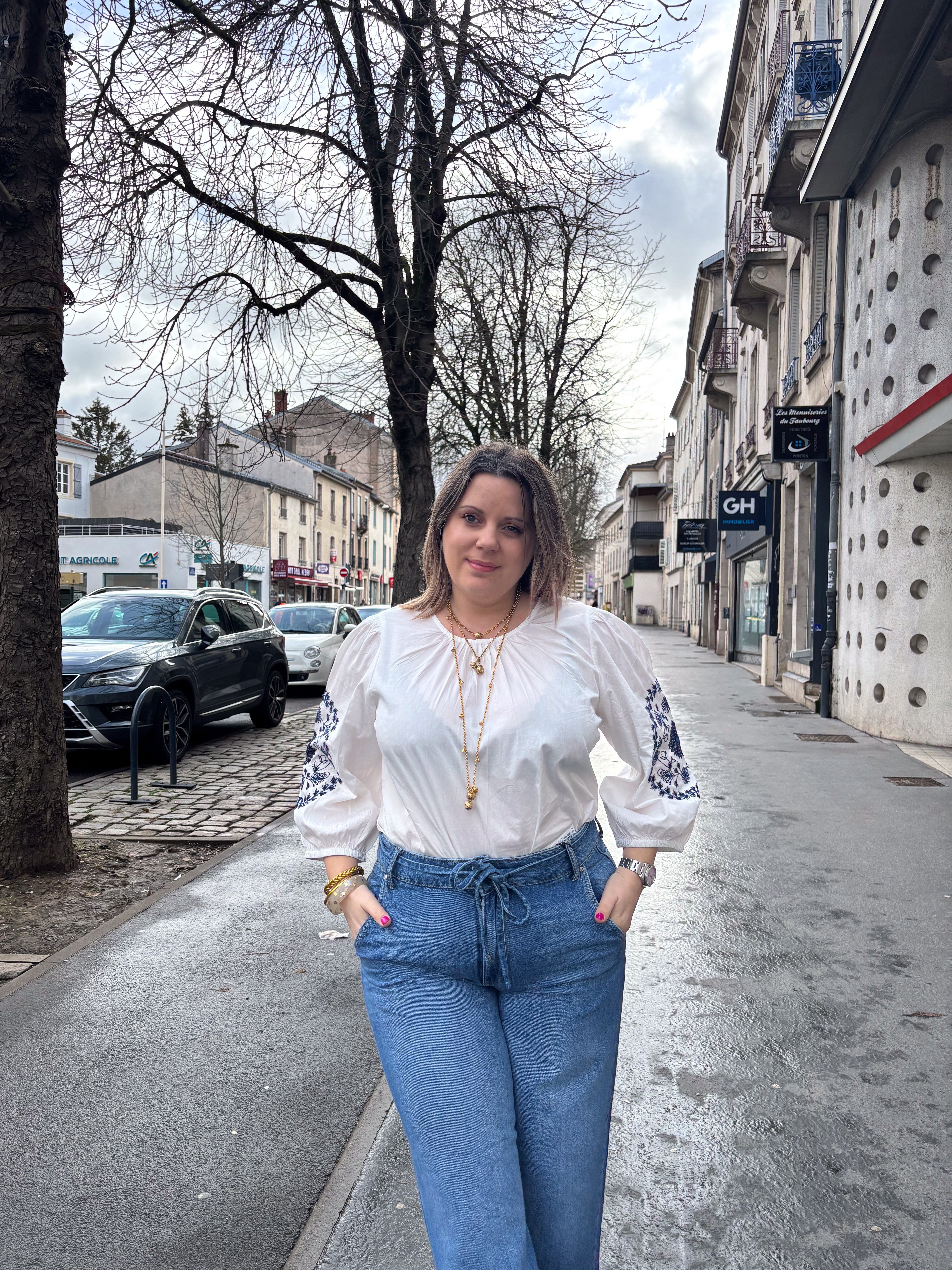 BLOUSE FLORONA