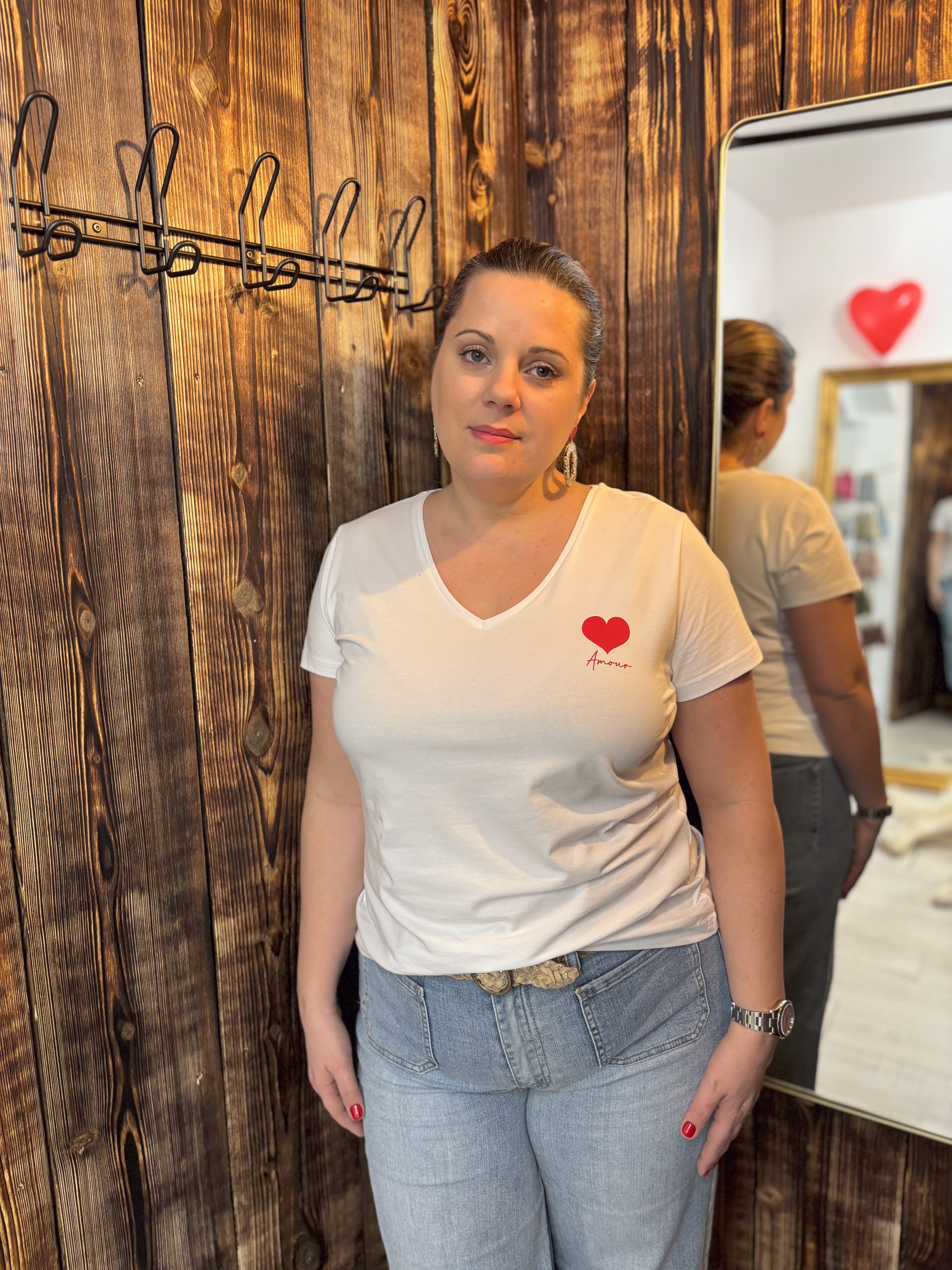 TEE-SHIRT SERIMA COEUR