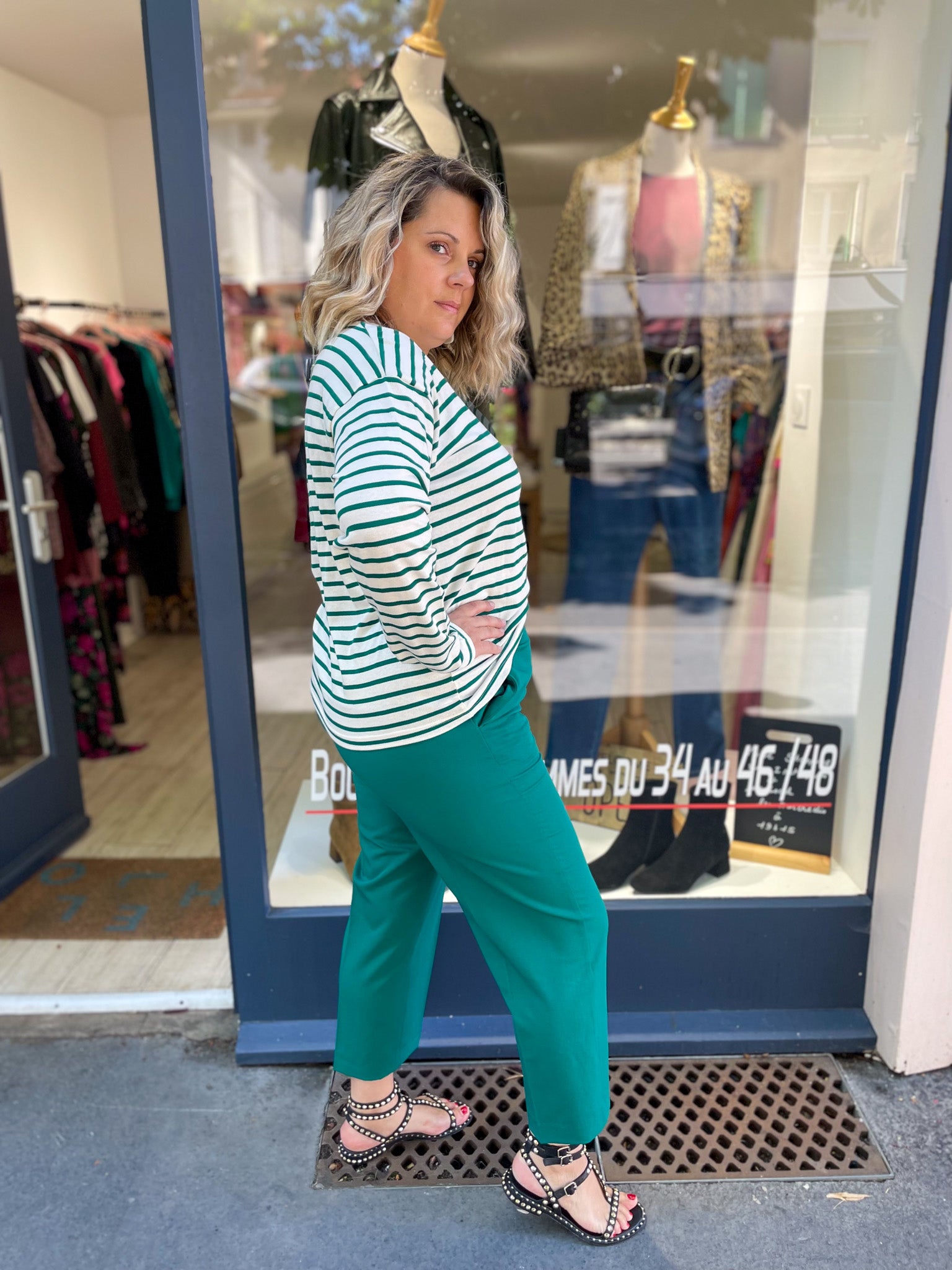 PANTALON 7/8 SAKURA AVENTURINE