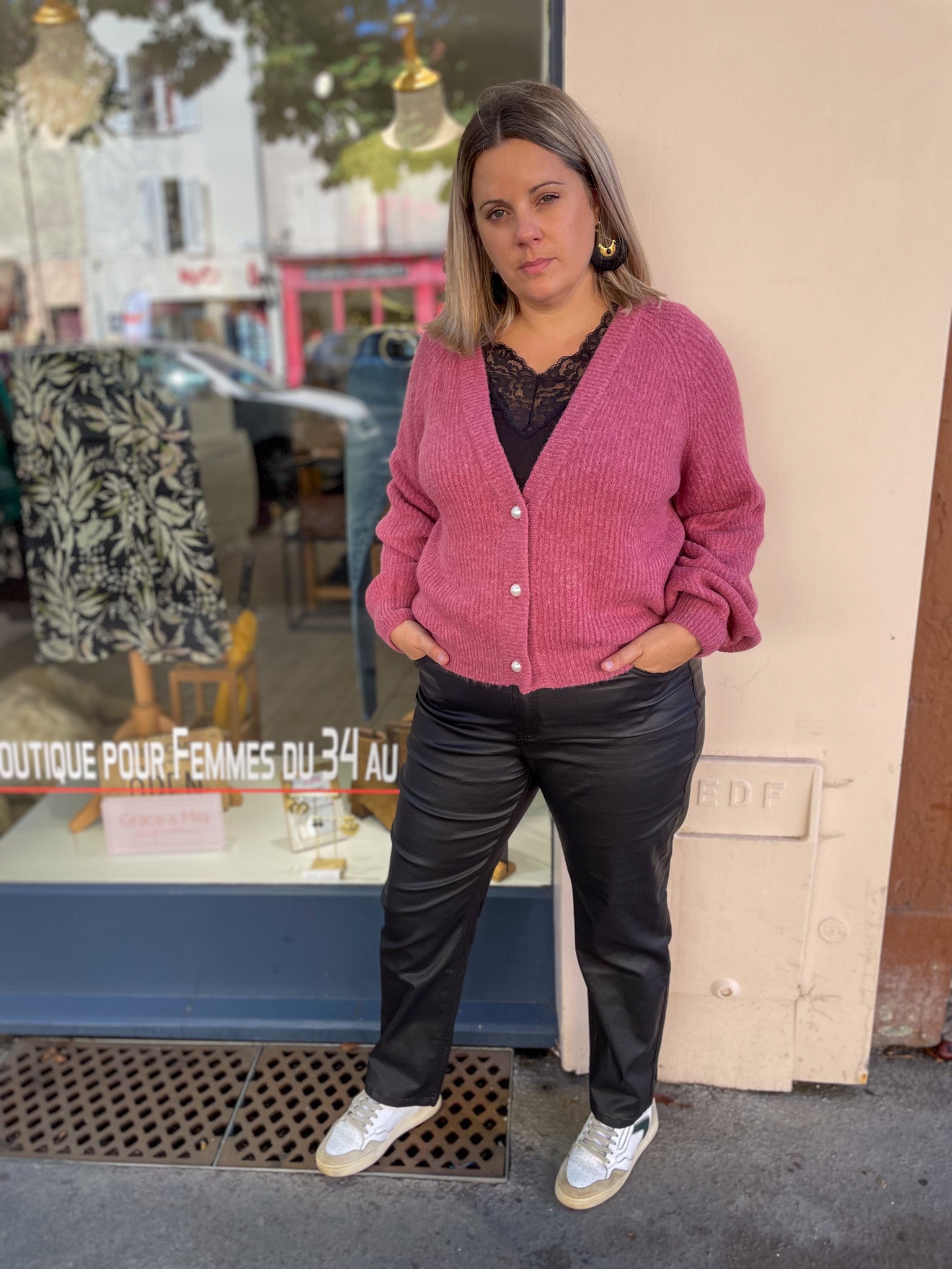 GILET MARIN