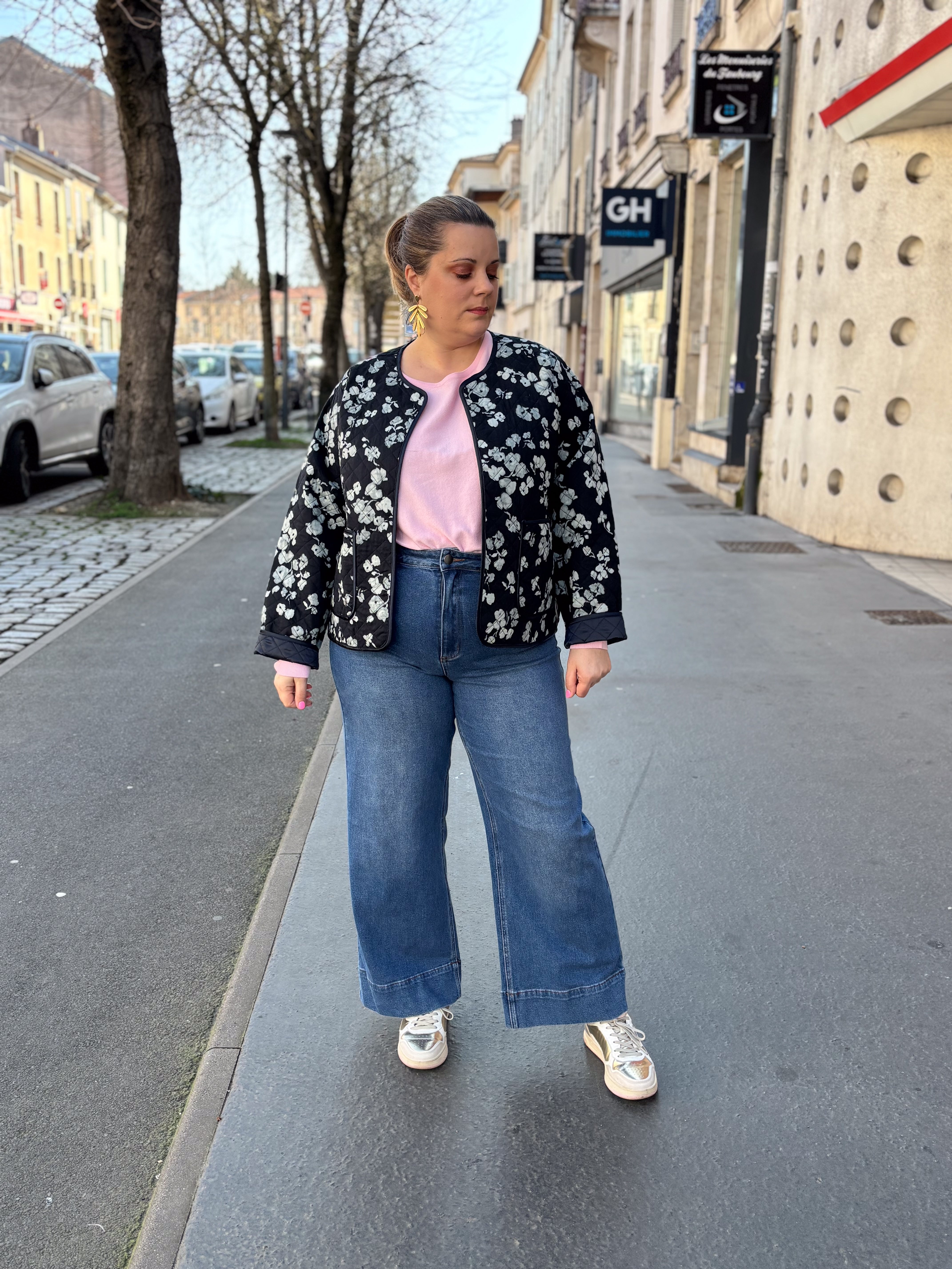 VESTE VALIA FLOWERS