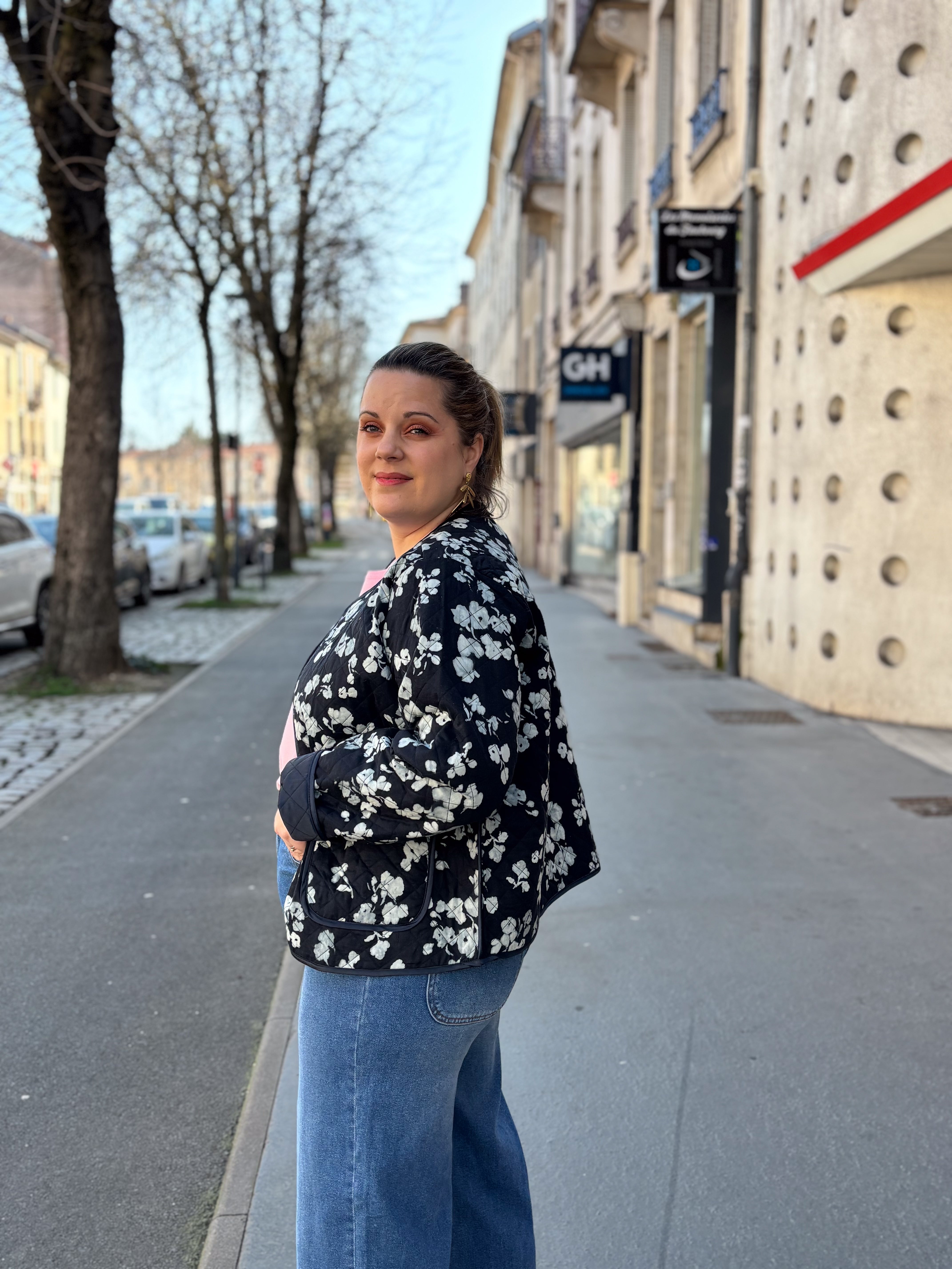 VESTE VALIA FLOWERS