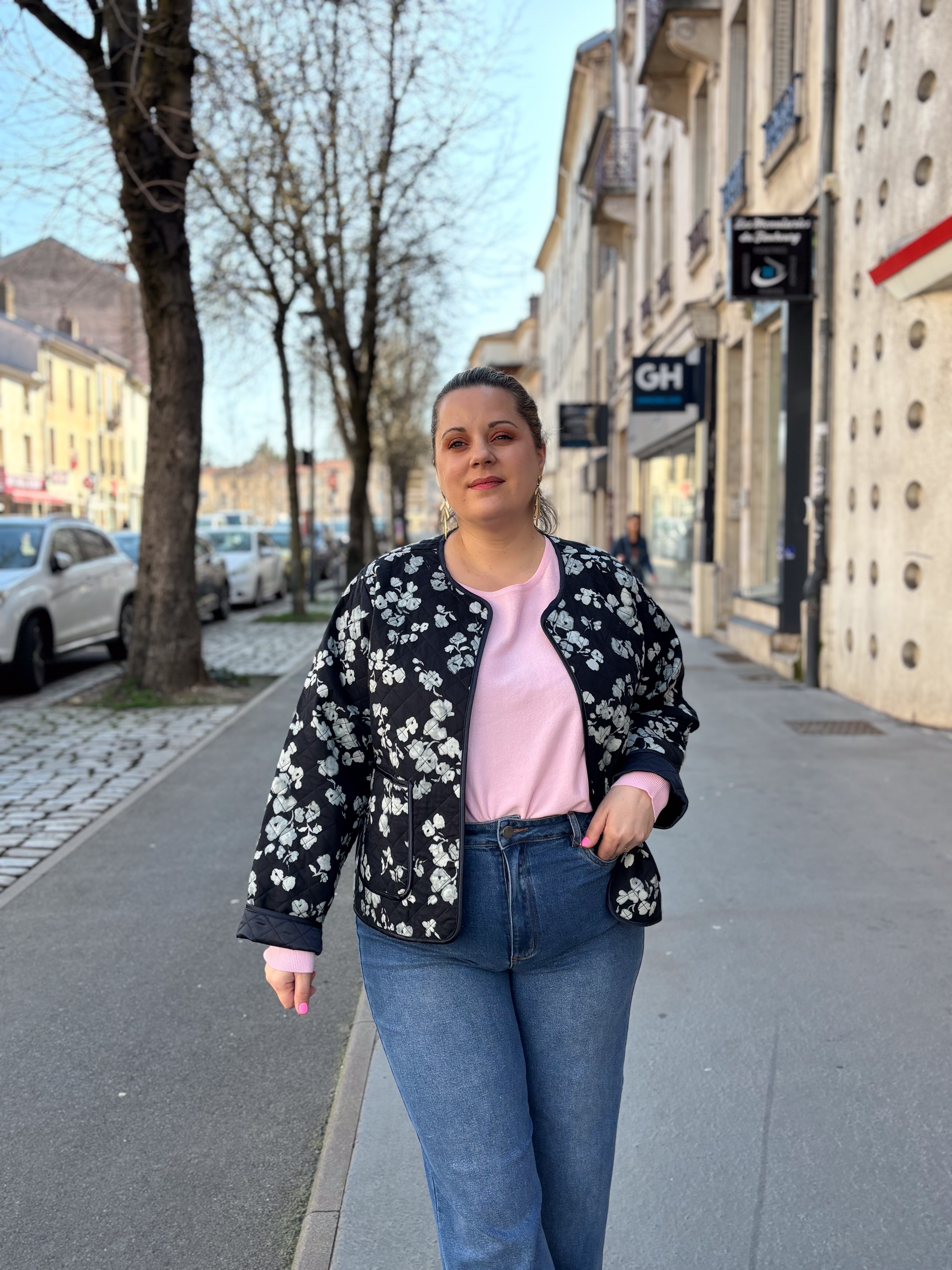 VESTE VALIA FLOWERS