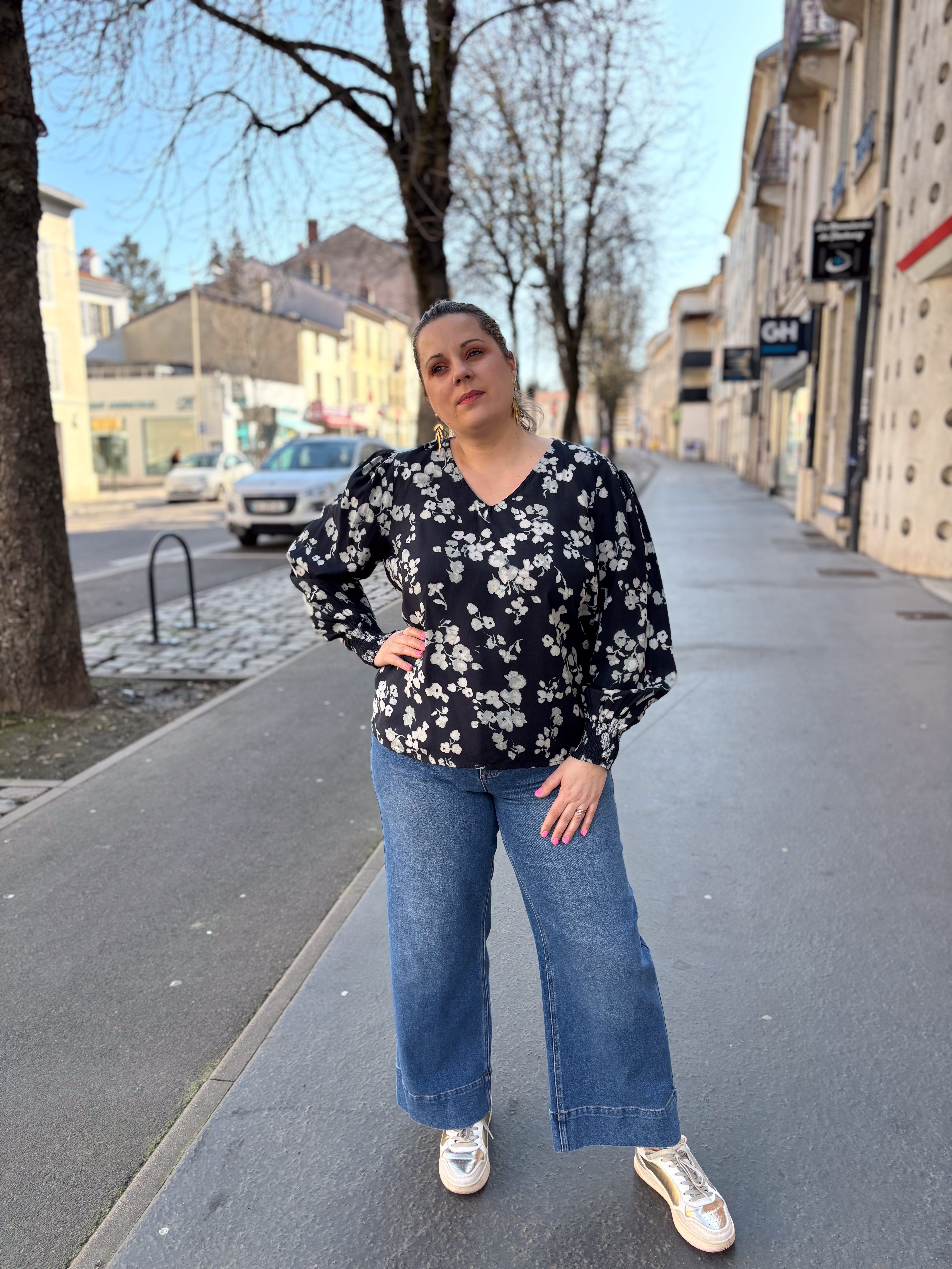 BLOUSE ALICE FLOWERS