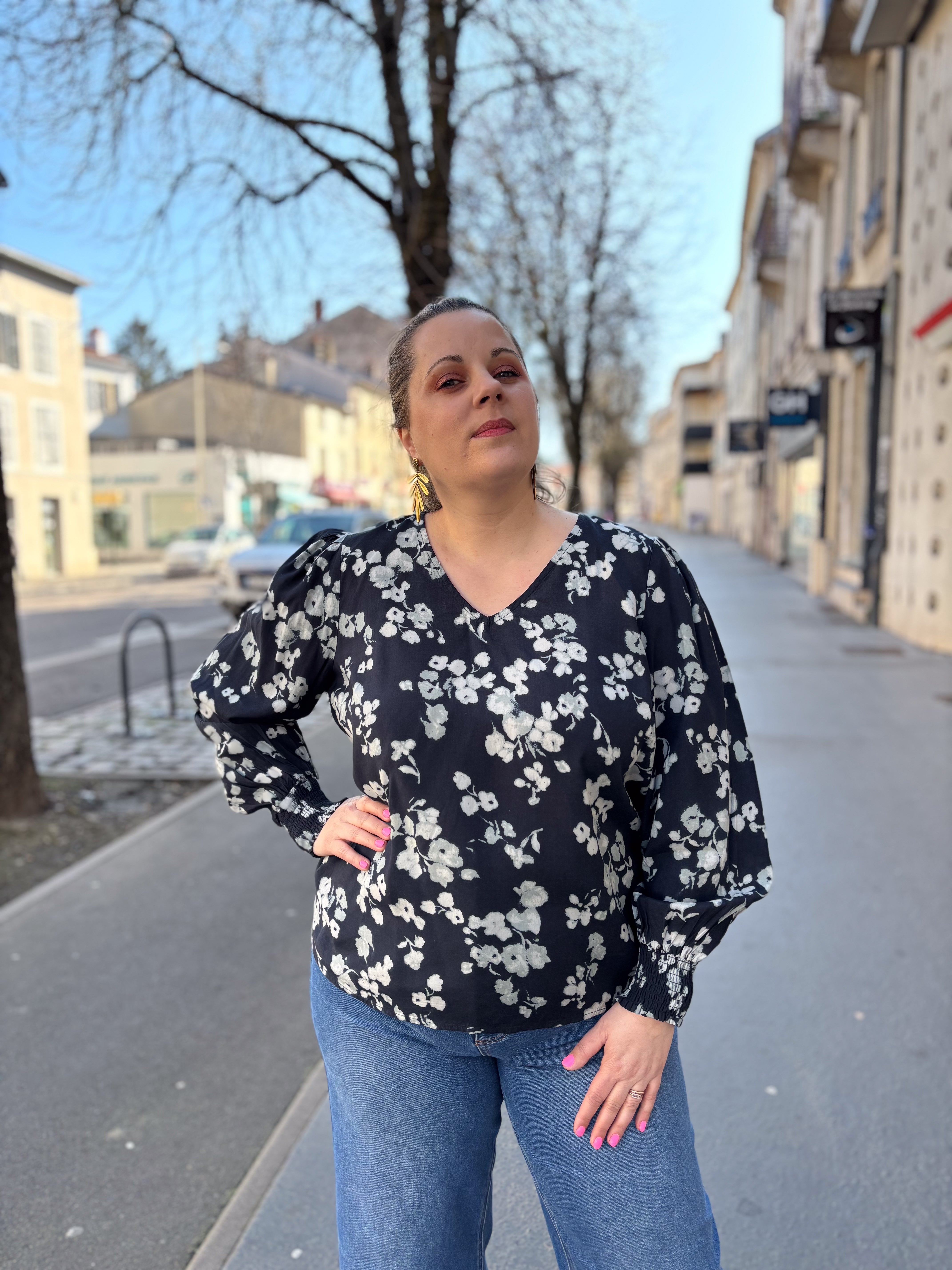 BLOUSE ALICE FLOWERS
