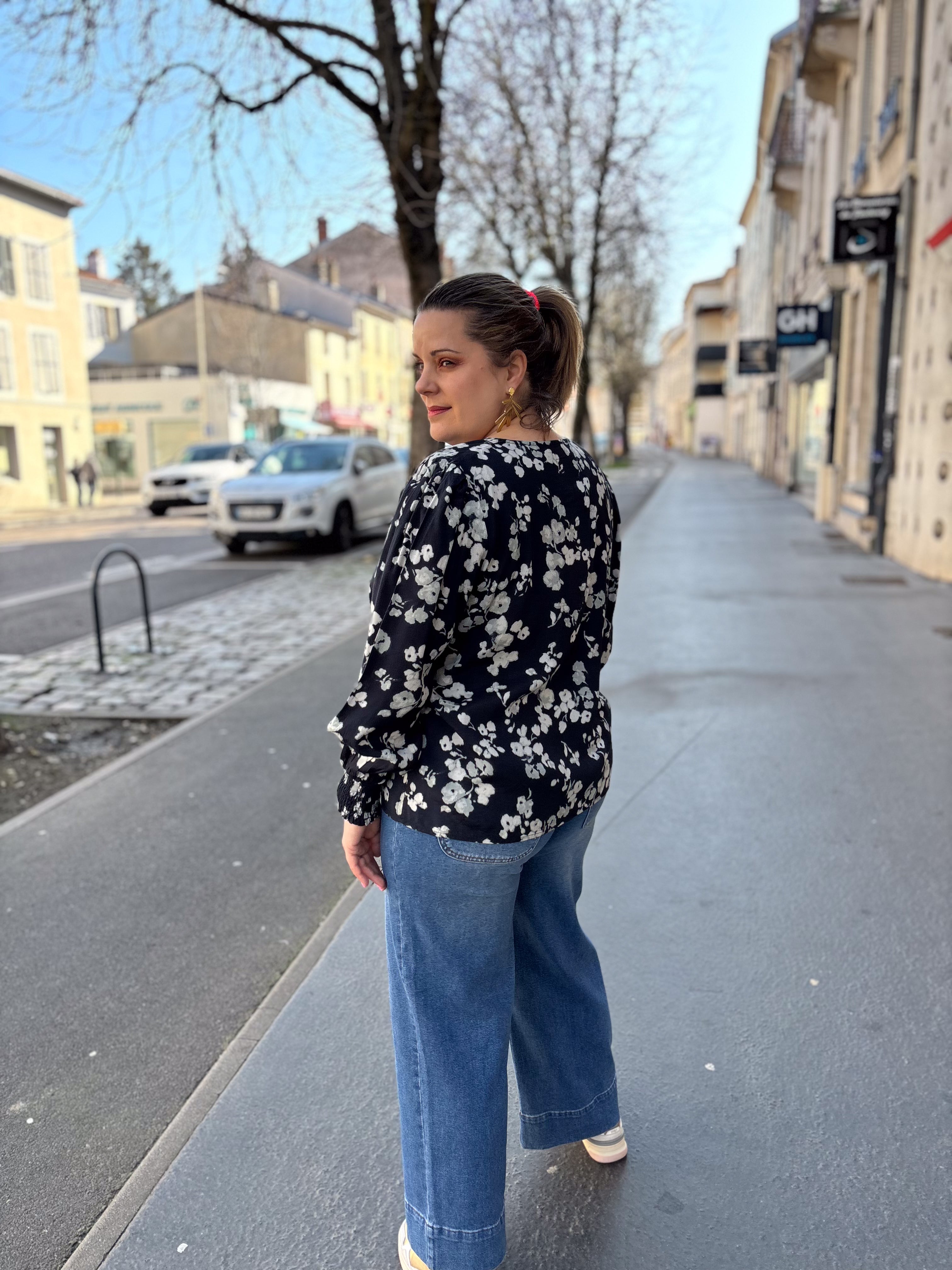 BLOUSE ALICE FLOWERS