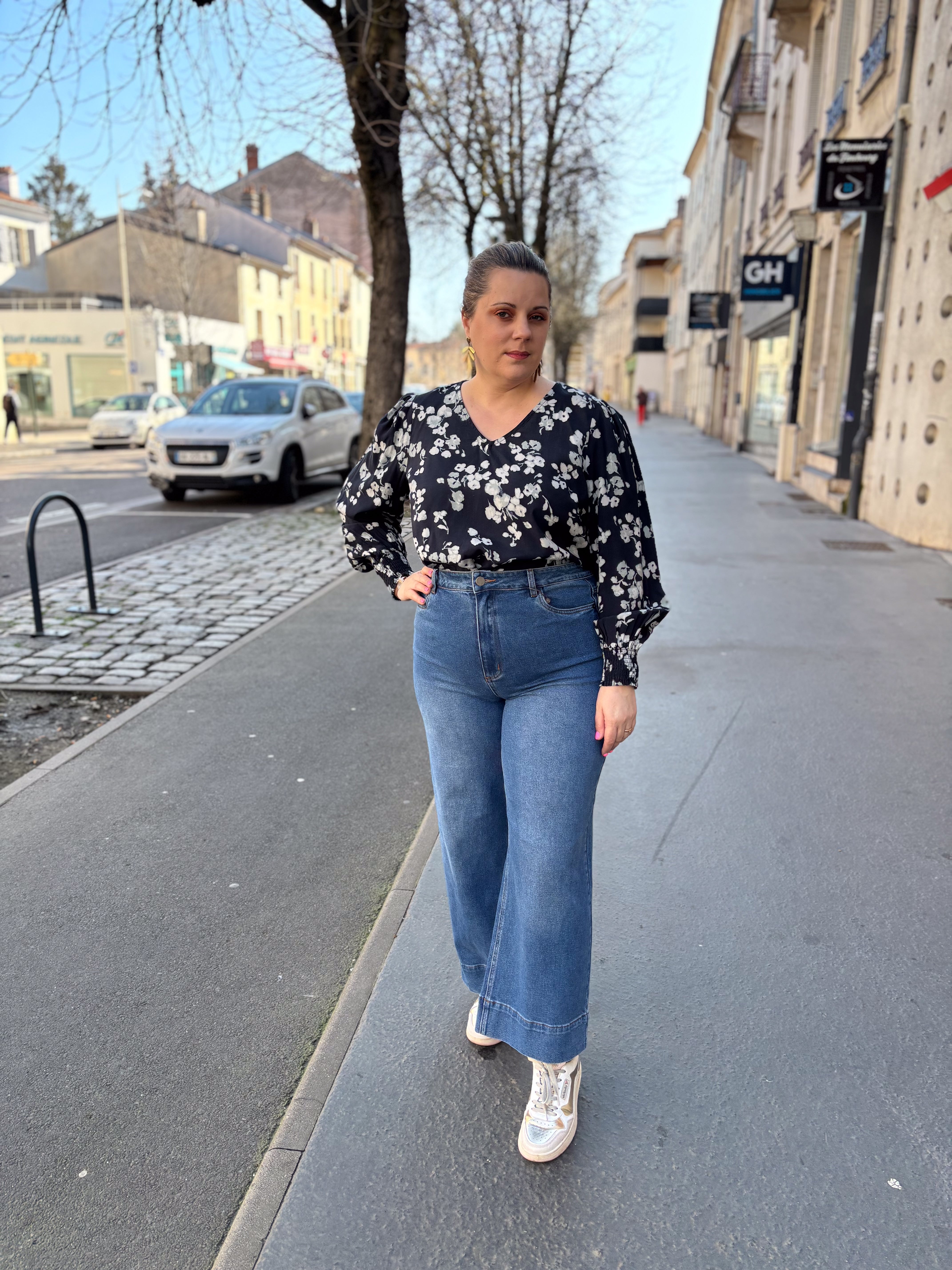 BLOUSE ALICE FLOWERS