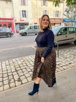 Charger l&#39;image dans la galerie, JUPE JOSEPHA LEOPARDO
