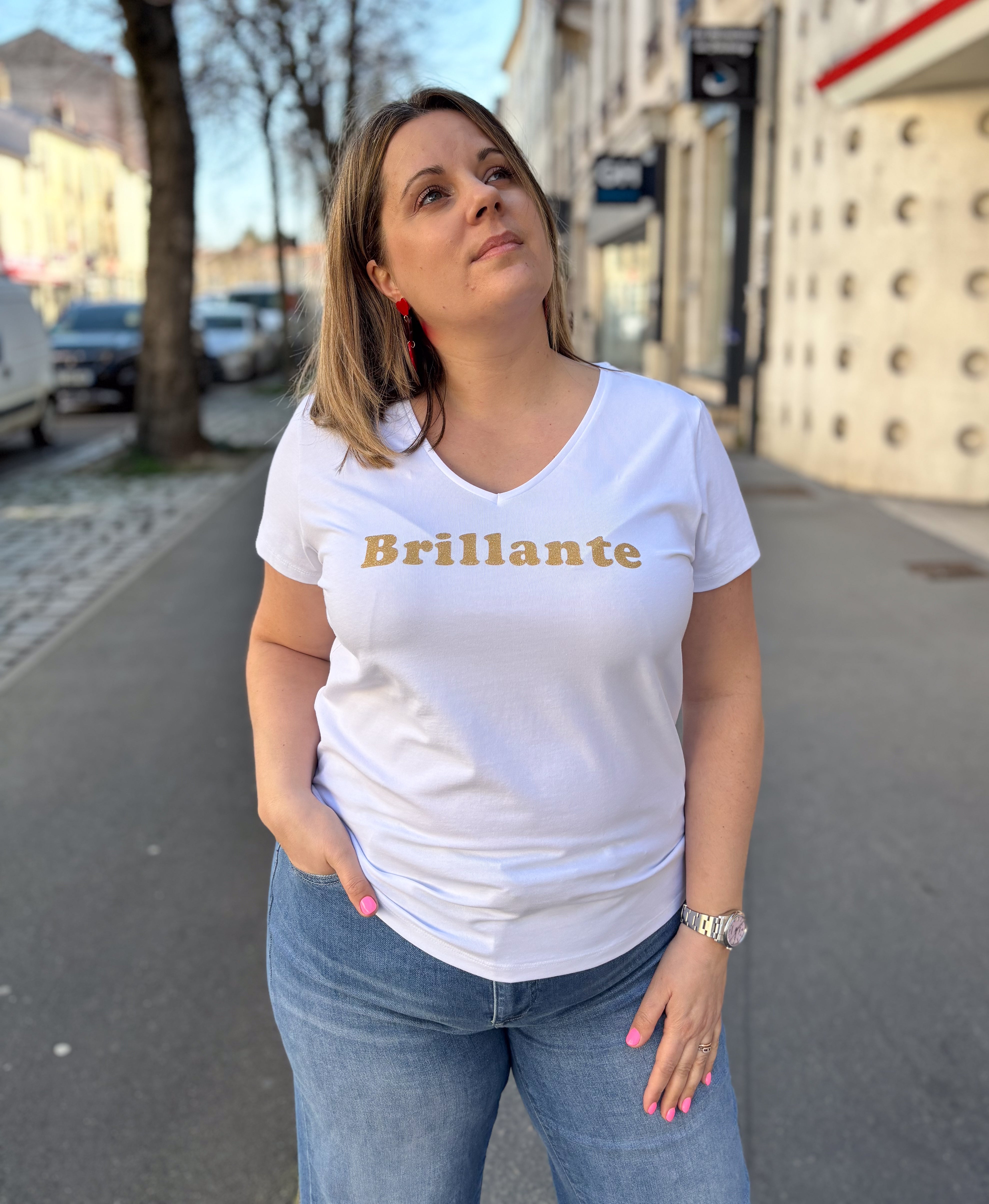 TEE-SHIRT SERIMA BRILLANTE
