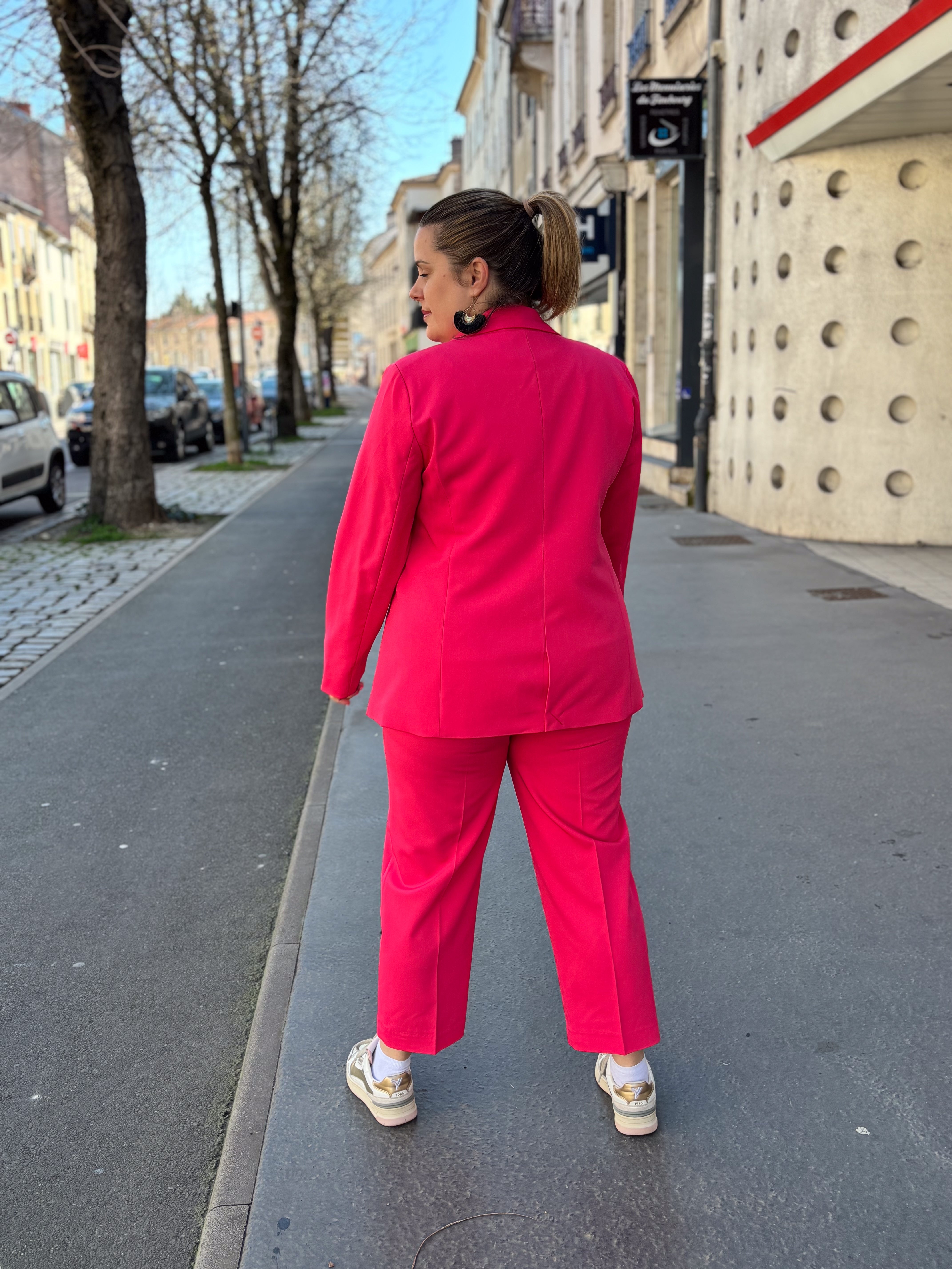 BLAZER SAKURA FRAMBOISE