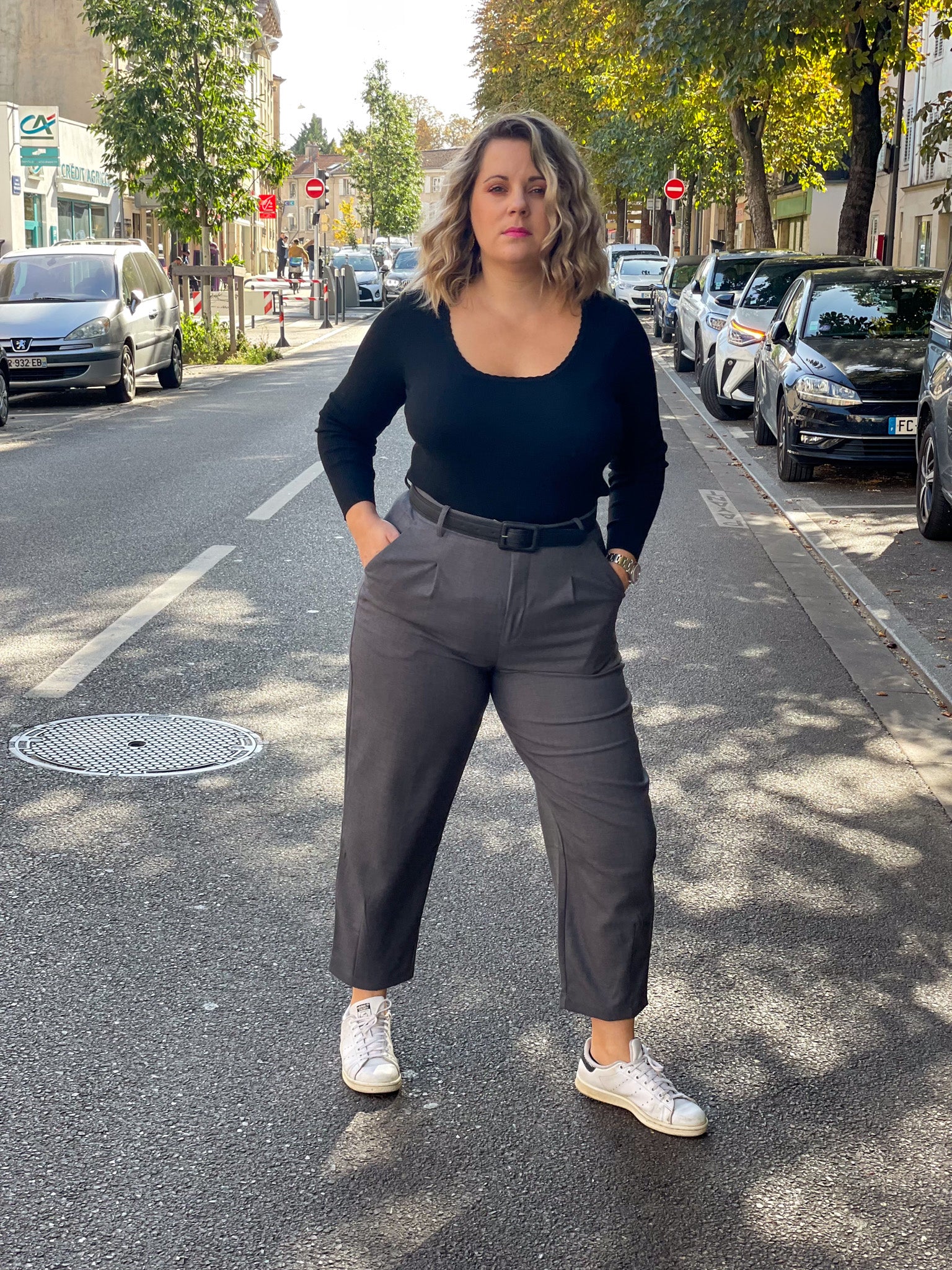 PANTALON MERLE GRIS