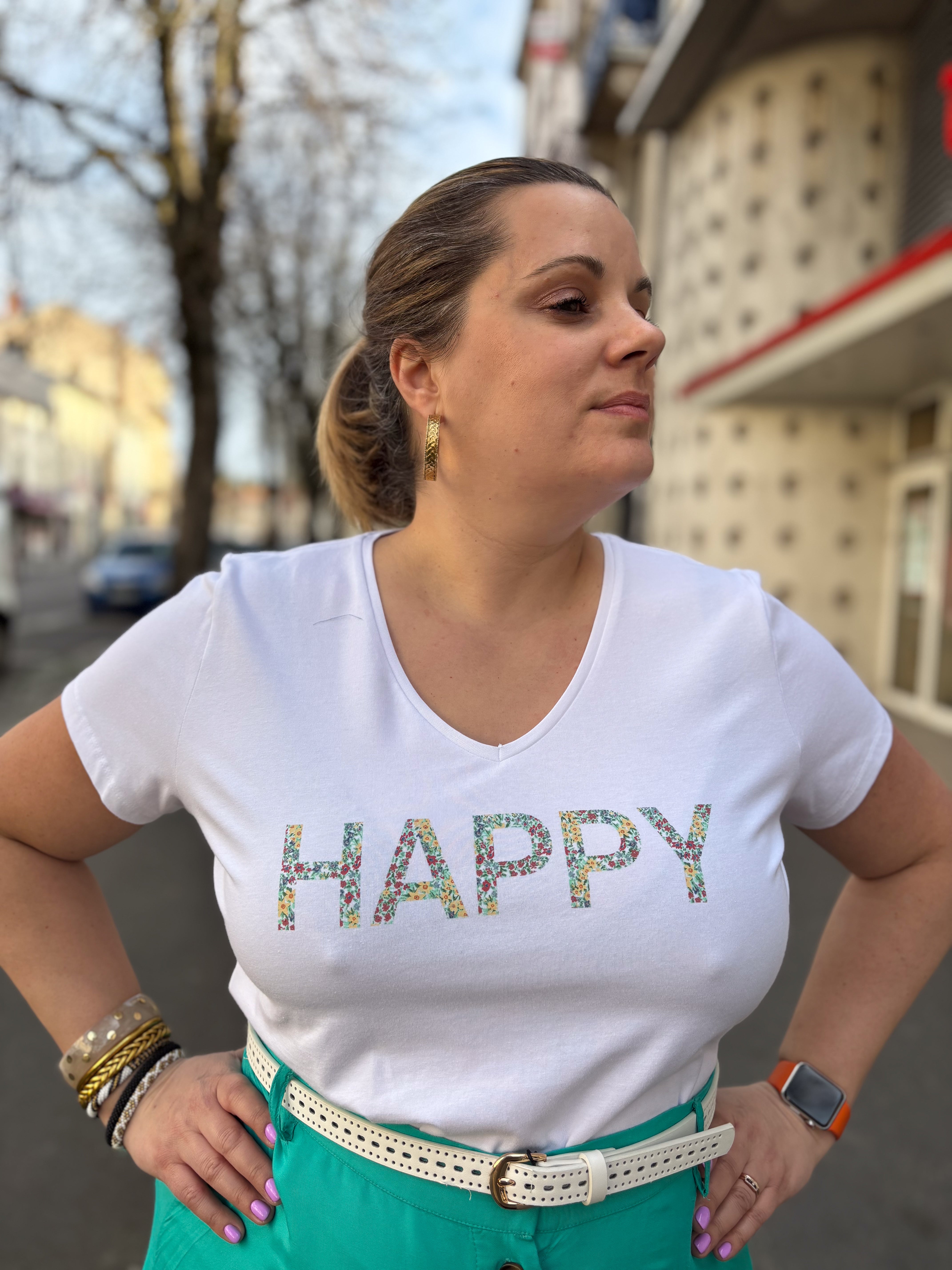 TEE-SHIRT SERIMA HAPPY