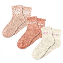 COFFRET TRIO CHAUSSETTES A PAILLETTES