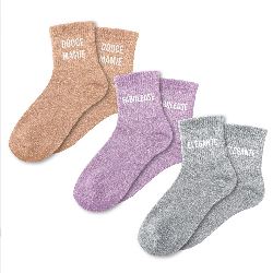 COFFRET TRIO CHAUSSETTES A PAILLETTES