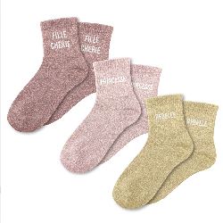 COFFRET TRIO CHAUSSETTES A PAILLETTES