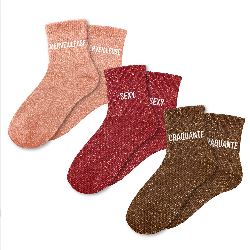 COFFRET TRIO CHAUSSETTES A PAILLETTES