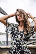 Charger l&#39;image dans la galerie, ROBE RAVENA WILDFLOWERS
