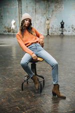 Charger l&#39;image dans la galerie, BOTTINES TERESA SUEDE
