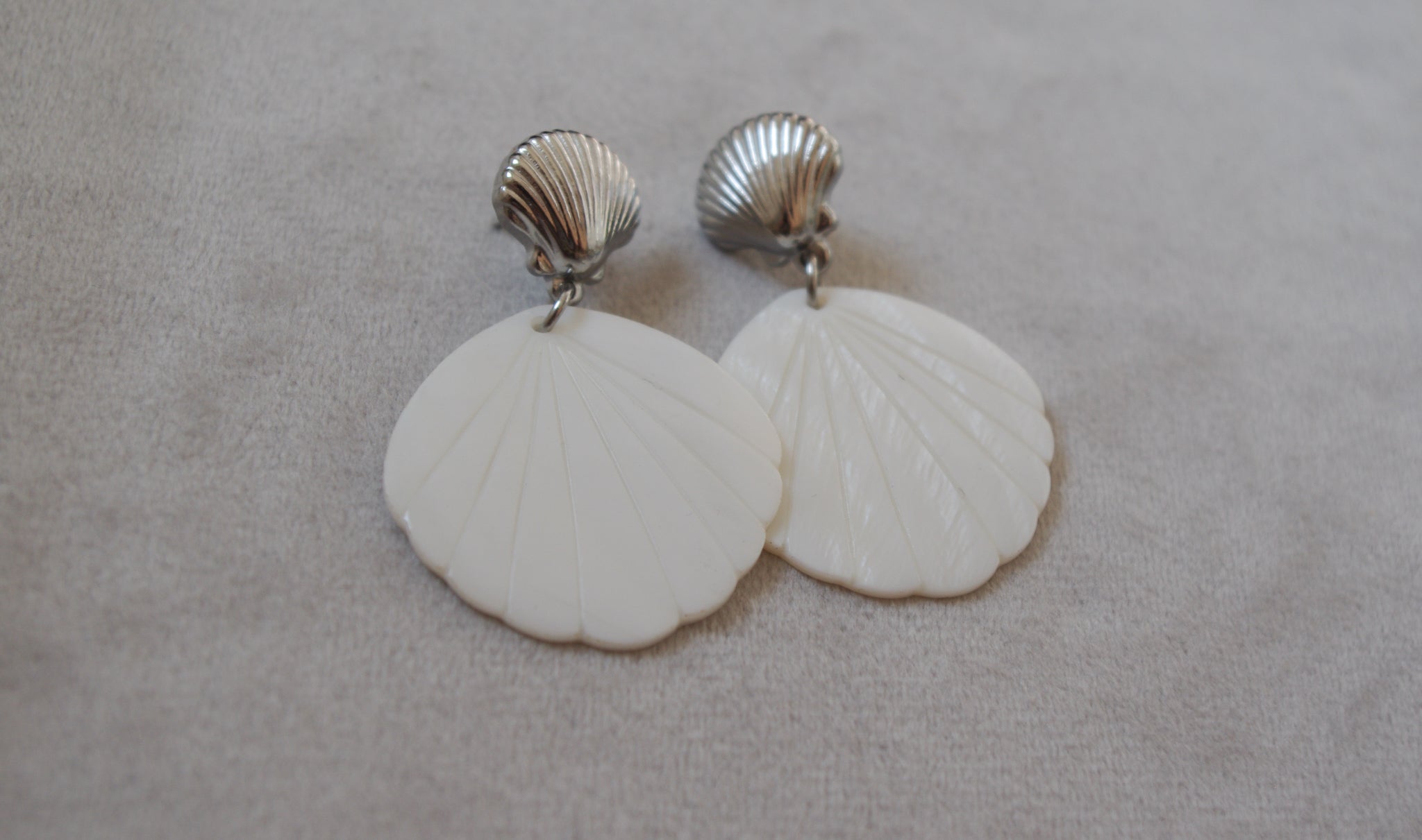 BOUCLES D'OREILLES COQUILLAGES
