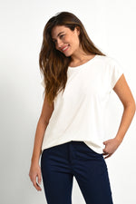 Charger l&#39;image dans la galerie, TEE-SHIRT MARIE-LISE ECRU
